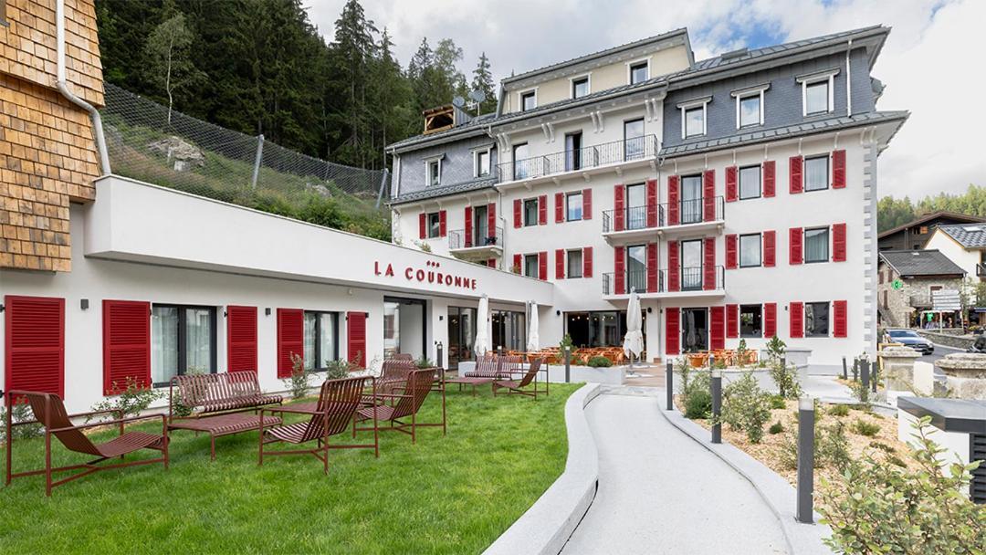 Hotel Restaurant La Couronne Chamonix Exterior photo