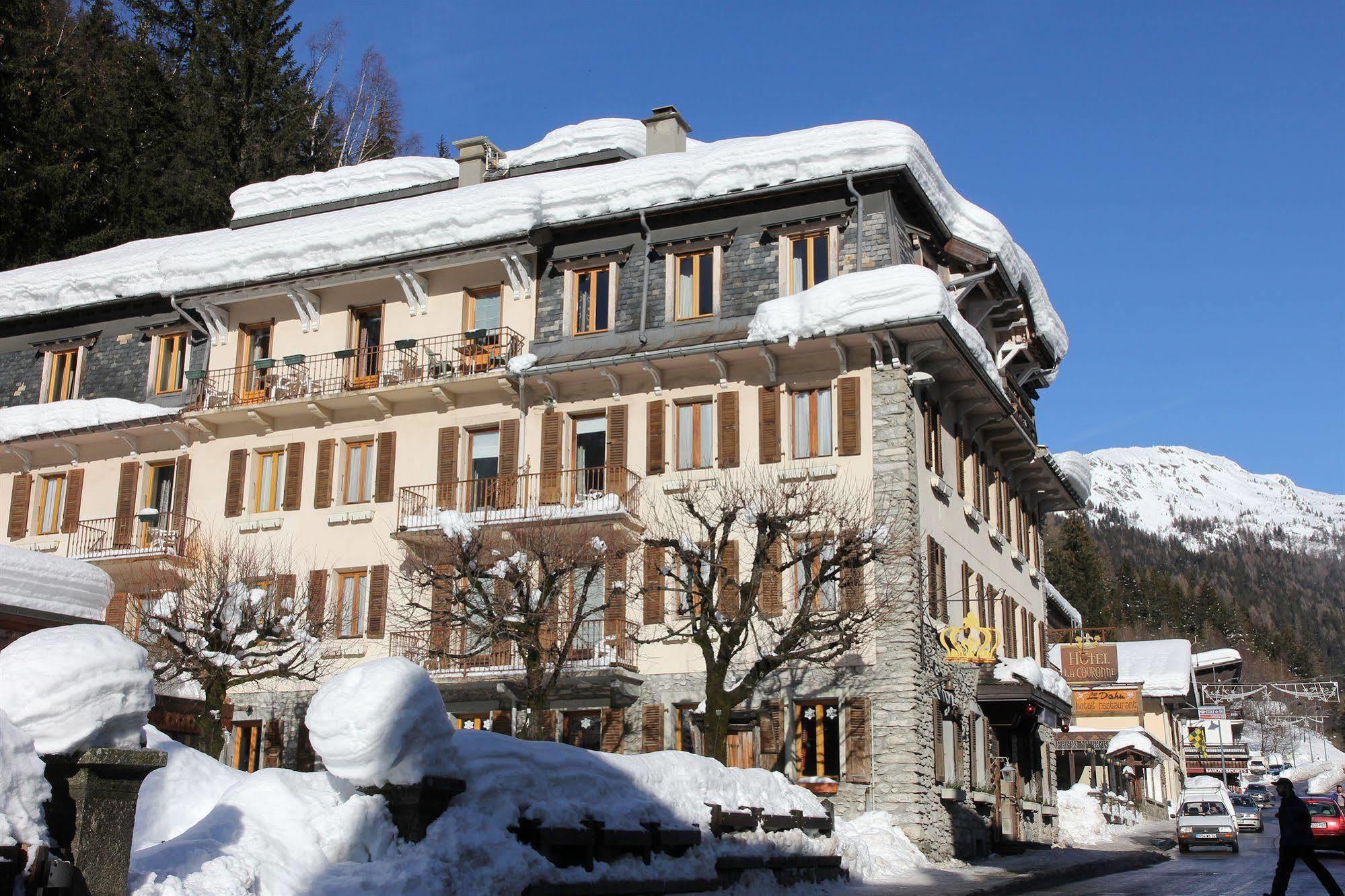 Hotel Restaurant La Couronne Chamonix Exterior photo